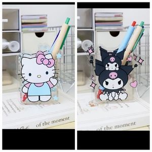 SET Hello Kitty & Kuromi Makeup Brush & Tool Holders